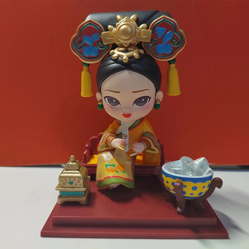 Zhen Huan Chuanxi Noble Consort Hua Fei Nian Shi Lan-serie Blind Box Officiële handgemaakte Koi Picking Fun Trendy Ornament Gift Two