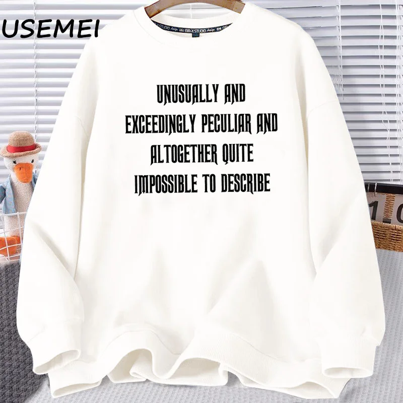 Wicked Duo Sweatshirts Women Men Wicked Musical Movie Merch Hoodies Letter Printed Pullover Crewneck Sweatshirt Women's Clothes