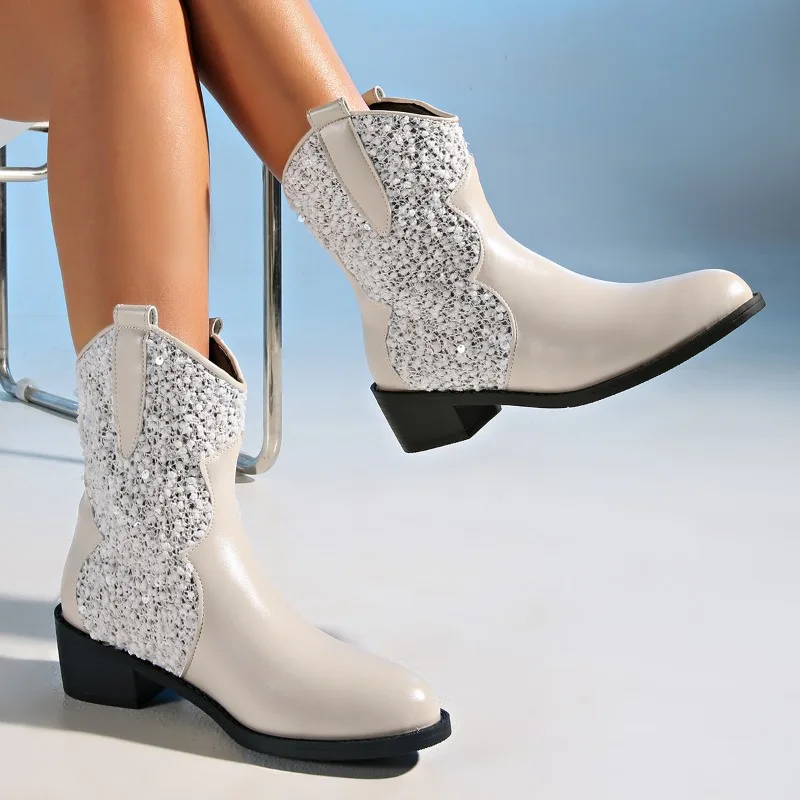 レトロな多用途ショートブーツ女性秋冬エレガントシンプルな尖った女性のブーツファッショナブルで快適な女性の靴