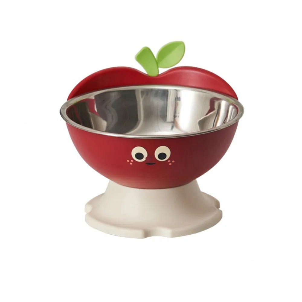 

High-Legged Cat Feeding Bowl Anti-Slip No Spill Pet Feeder Bowl Large-Capacity Removable Food Water Bowls for Feeding Drinking