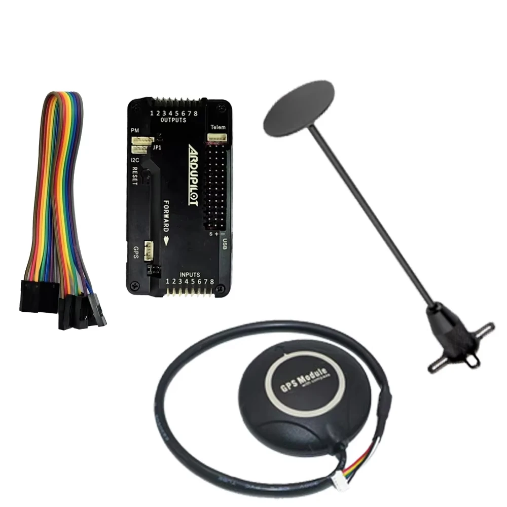 

APM2.8 APM 2.8 flight controller / 6M GPS built-in compass / xt60/T Plug power module / gps stand+shock absorber for RC Multicop