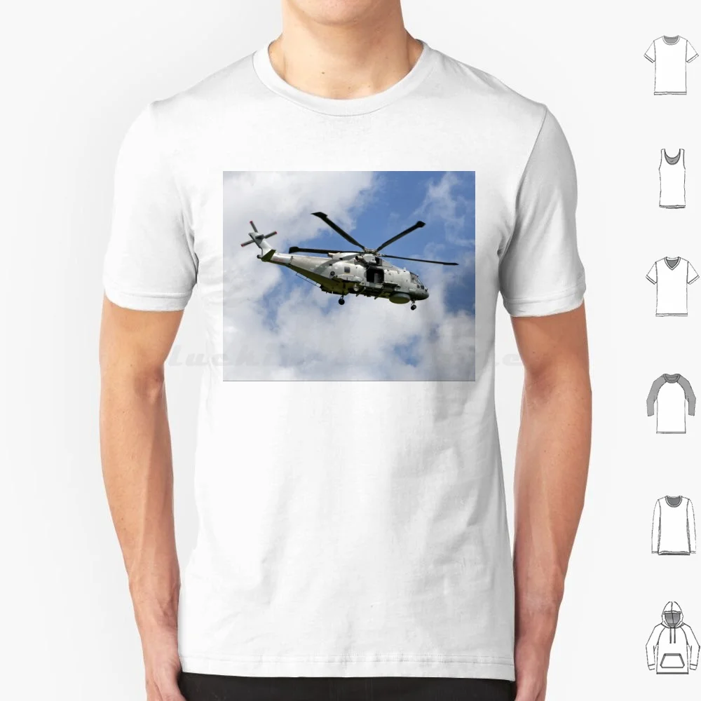 Royal Navy Agustawestland Merlin Hm.1 T Shirt Cotton Men Women DIY Print Royal Navy Merlin 1 Helicopter Royal Navy Merlin
