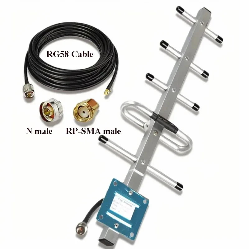 Professional Durable Powerful LoRaWAN 868MHz Yagi Antenna 9dBi Long-Range Transmission EU868 Helium Hotspots Miners Outdoor Use view 5