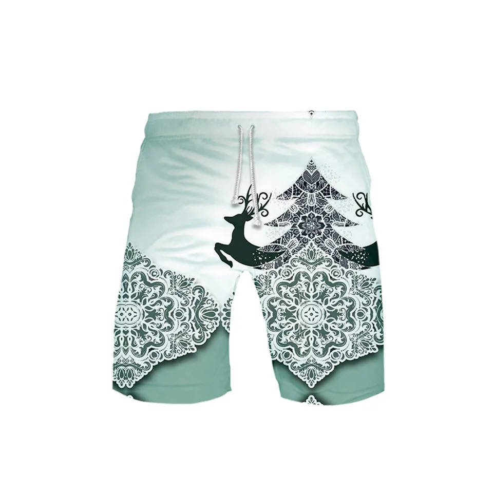 Short de plage à séchage rapide pour hommes et garçons, pantalons courts Hip Hop, short Py Play 3D, streetwear d'été, vêtements de Noël, 2024