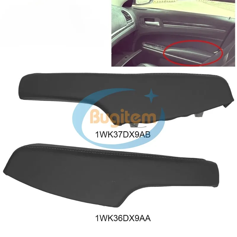 

New 1WK37DX9AB 1WK36DX9AA Front Left / Right Car Interior Door Armrest Panel Trim For Chrysler 300 For Dodge Charger 2011-2023