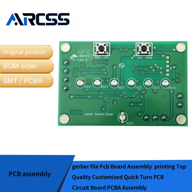 Gerber ملف Pcb مجلس الجمعية الطباعة أعلى جودة مخصصة سريعة بدوره PCB لوحة دوائر كهربائية PCBA الجمعية