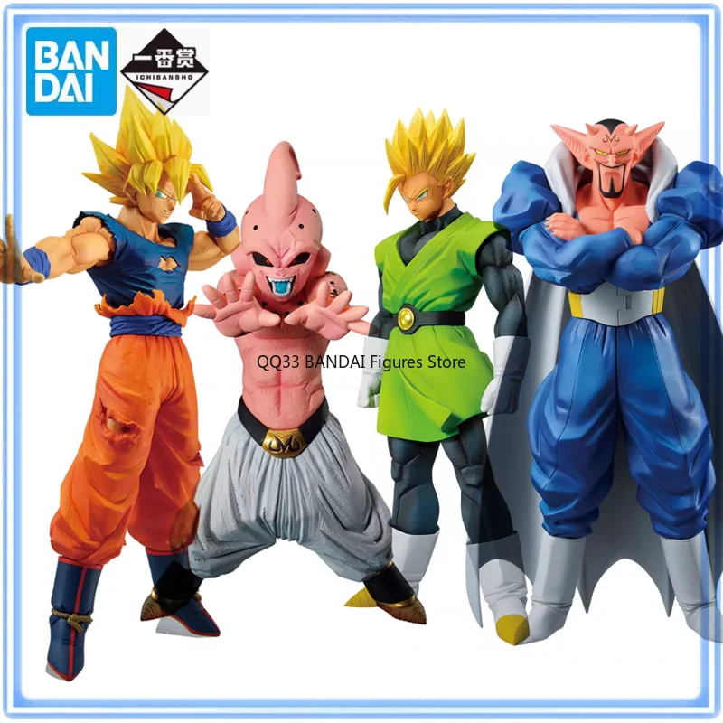 

BANDAI Ichiban Kuji Dragon Ball Z Dabura Son Gohan Majin Buu Son Goku The Battle of The Universe Action Figure Desktop Ornaments