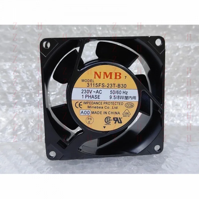 

XXZ 1 шт. для вентилятора NMB 3115FS-23T-B30-A00 AC 230 В 8038 8 см вентилятор с алюминиевой рамкой