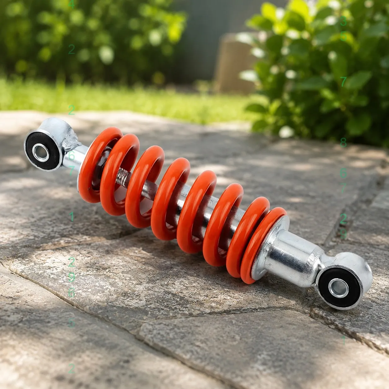 Motorcycle 190mm Rear Shock Absorber for Xiaoliya Off-Road Vehicle Electric Scooter