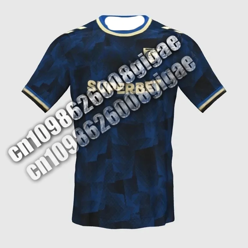 

Польша Футбольная рубашка Лето Edycja Specjalna Мужская футбольная рубашка для мальчиков GKS Katowice Kit Джерси Odzież Sportowa Polska Футбольная форма