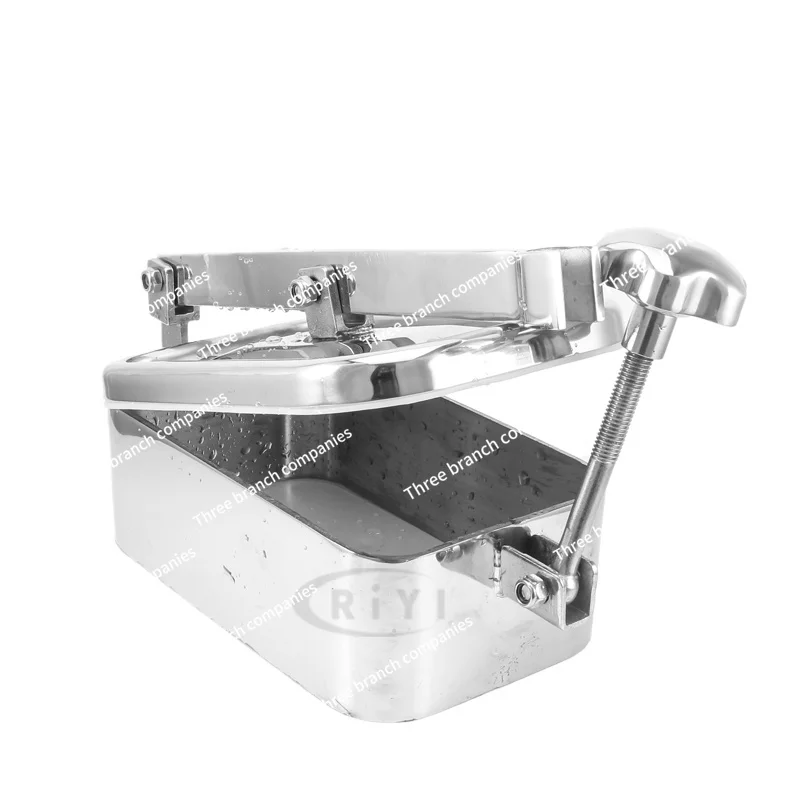 

304 stainless steel square side drop port