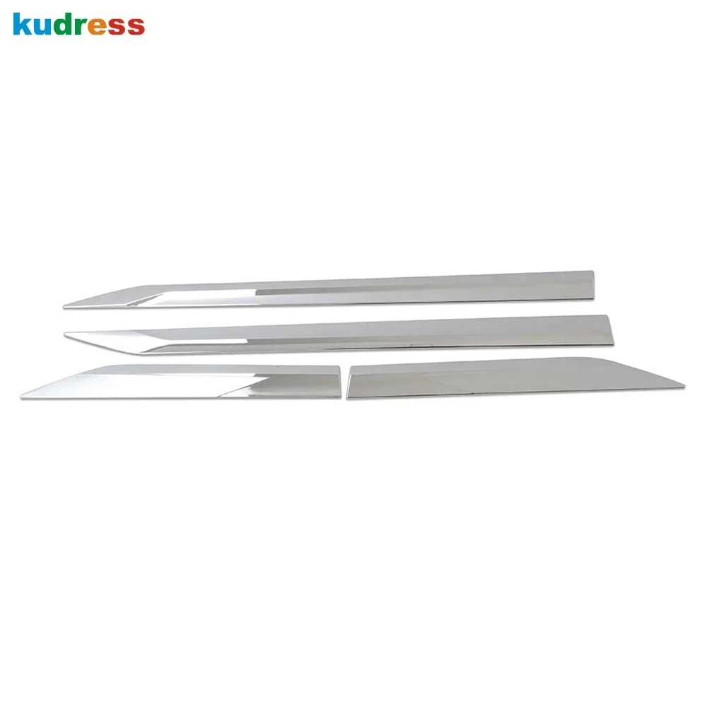 Side Door Body Trim For Toyota RAV4 RAV 4 2019-2021 2022 2023 2024 Chrome Car Door Line Steamer Panel Molding Strip Accessories