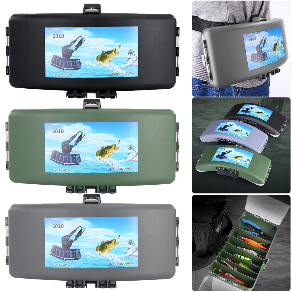 

Fishing Belt Bag Fishing Bait Storage Belt Box Large Capacity Fish Tackle Box Portable Multifunctional for Fish Hook Lures