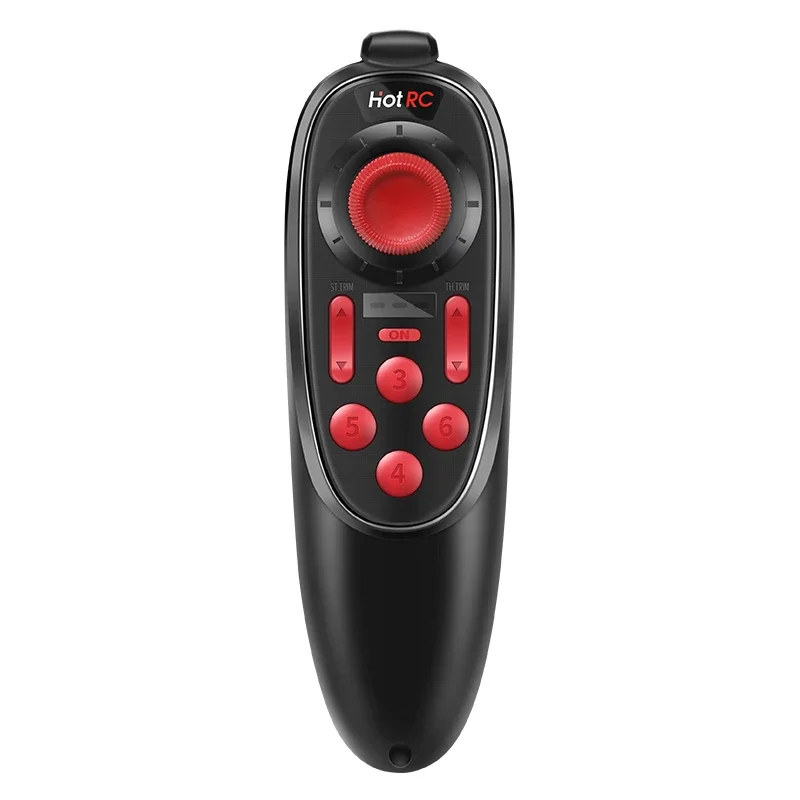 HOTRC DS-600 6CH 2.4GHz Radio System Transmitter Remote Controller with F-06a Receiver for RC Boat RC Car