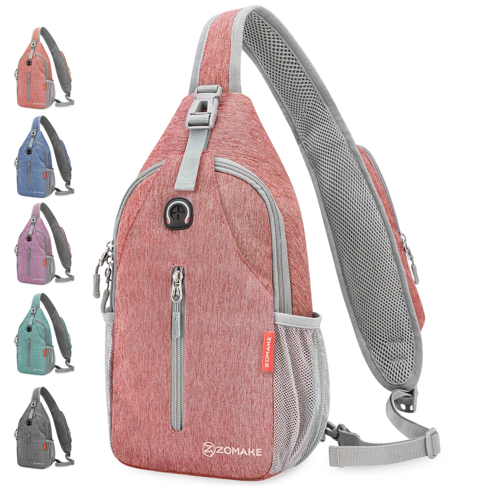 여성용 나일론 크로스바디 백, 슬링 웨이스트 팩, 원 스트랩, 경량 벨트 백 파우치, 여성 여행용 데이팩, 패션 