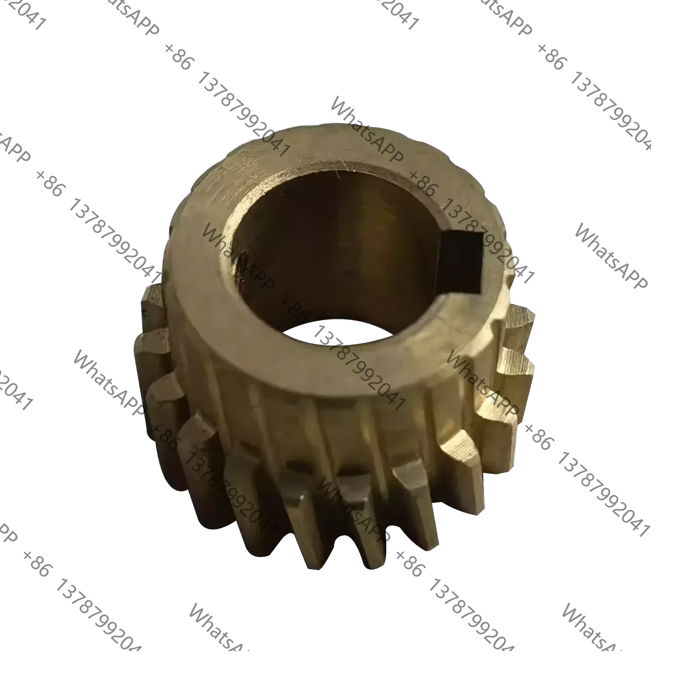 Drill Milling Machine Brushed Motor Helical Copper Gear High Precision Metal Processing Parts