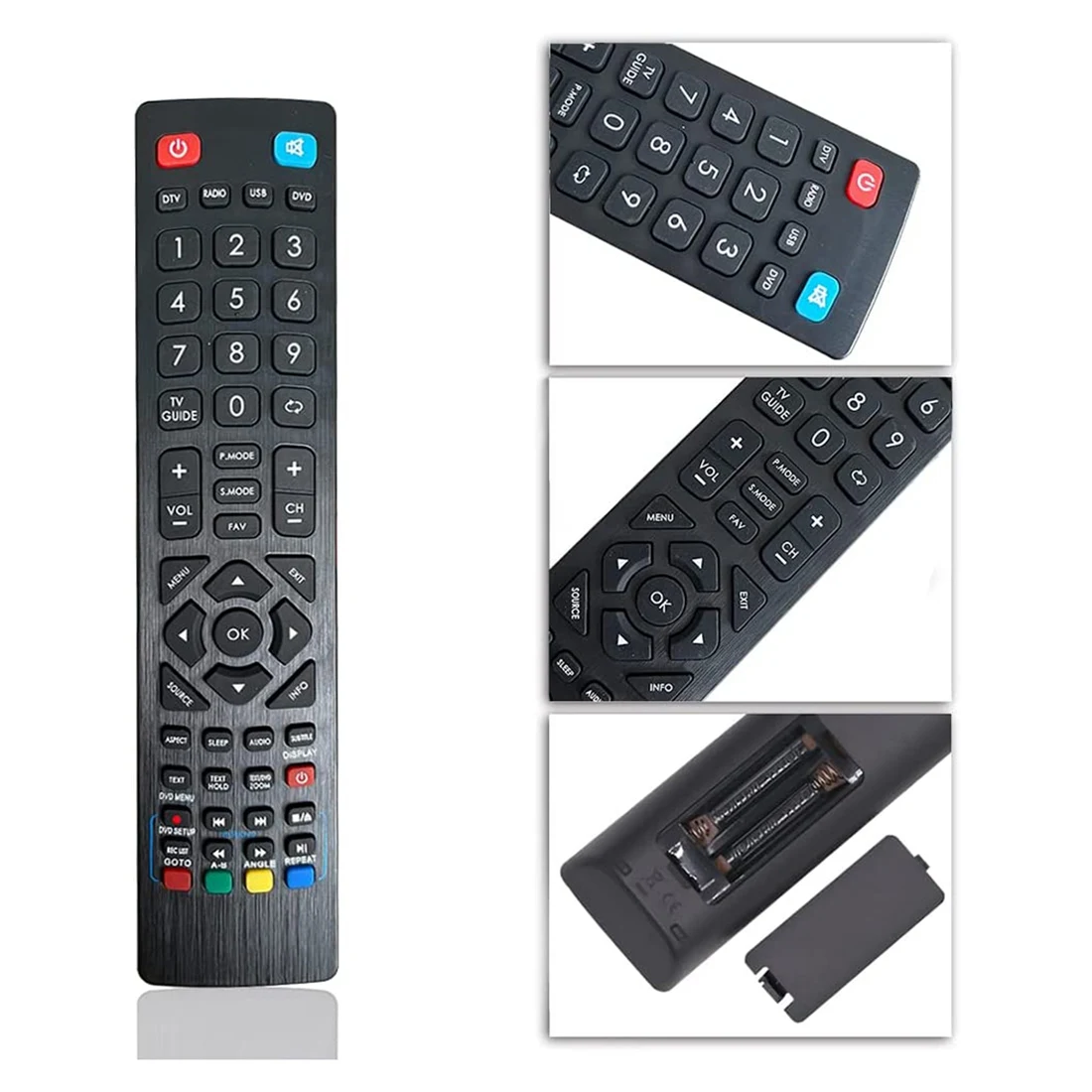 B29C-Replacement Remote Control For Blaupunkt LCD LED 3D Smart TV - No Setup Required Blaupunkt Universal Remote Control