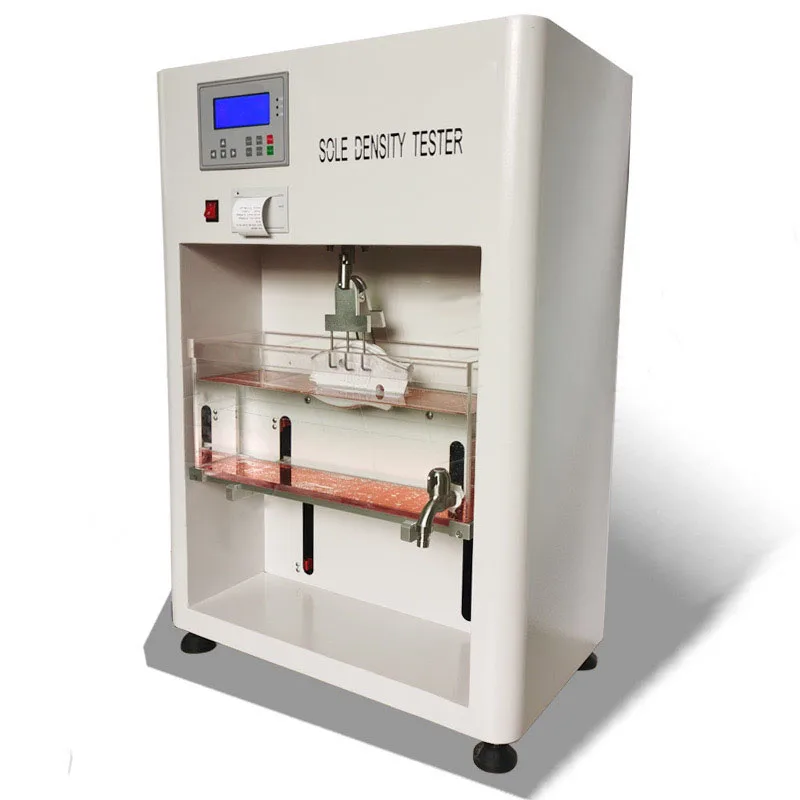 Rubber Plastic Whole Shoe Specific Gravity Tester Sole Density Testing Machine