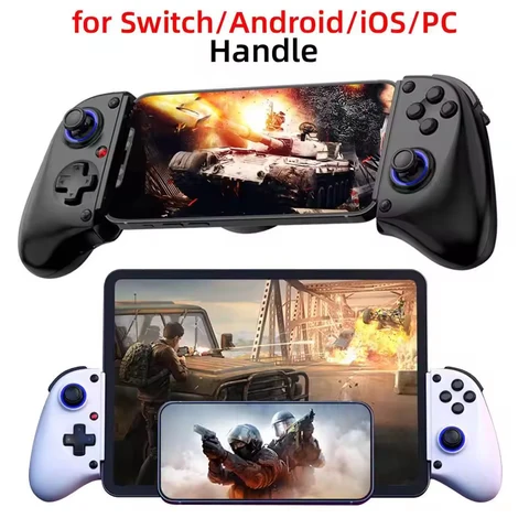 Controle Sem Fio Bluetooth para Celular e PC - Gamepad para Switch, PS4, PS3, Xbox, iPhone, Android - Mando de Jogo