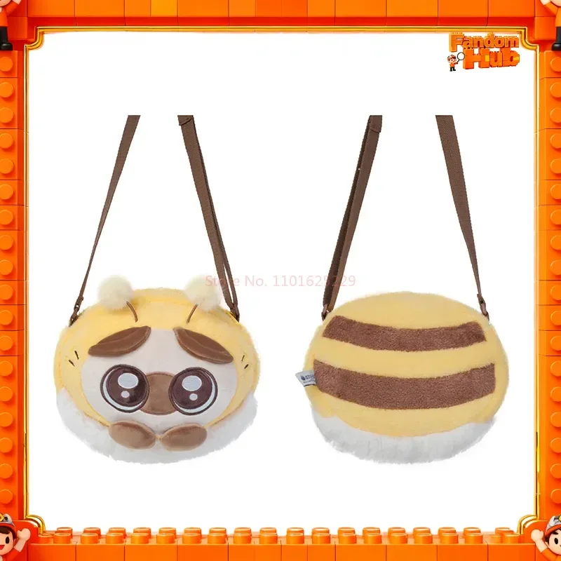 

Genuine Azuki Plush Bag The Siamese Cat Azukisan - Flower World Series Bee Azuki Crossbody Bag Toy Fans Gift