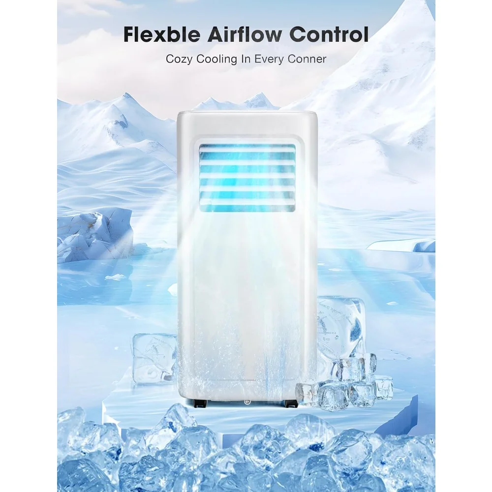 Portable Air Conditioner, Remote Control, Remote Controlled, Silent Mode, Dust Filter, Fast Cooling, 4-in-1 Air Conditioner