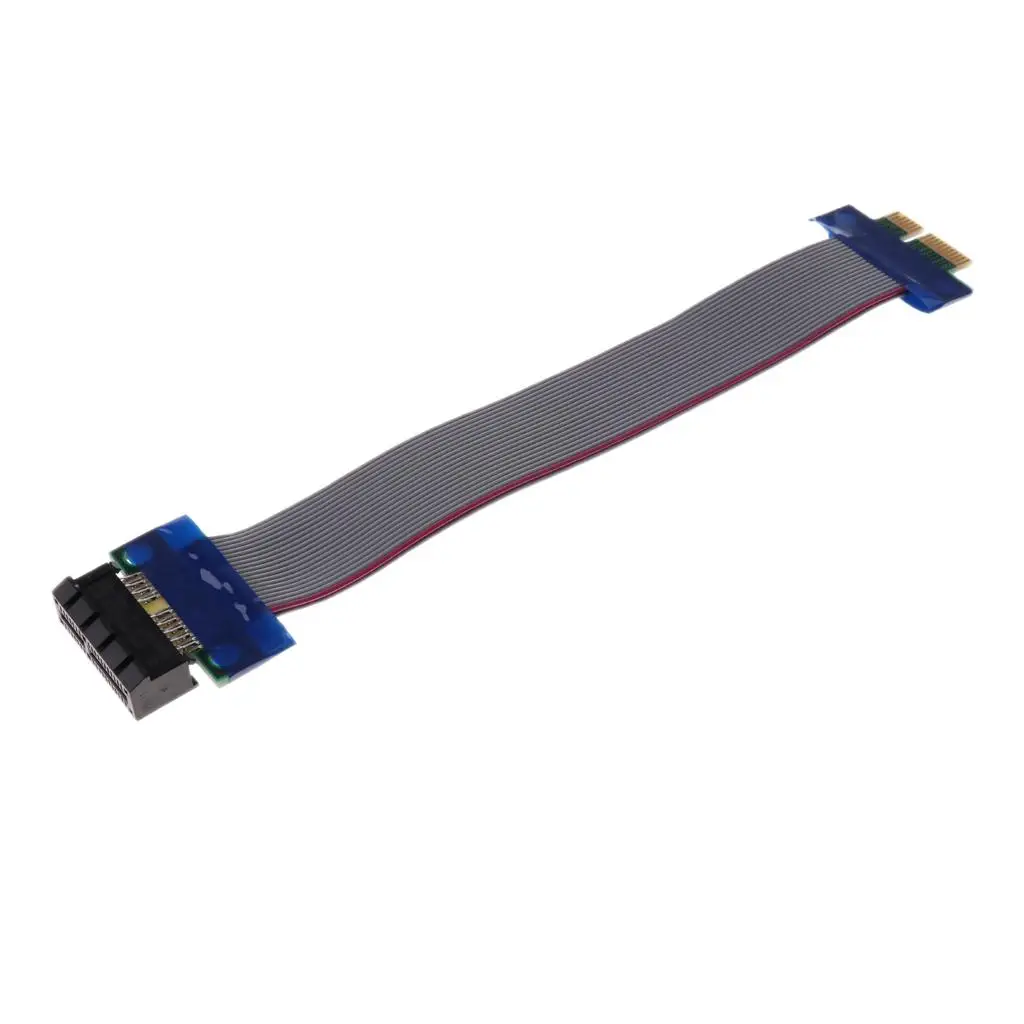 PCI-E Extension Ribbon Cable Flexible Adapter Cable for Pc Hardware Cables and Adapters Server Expansion