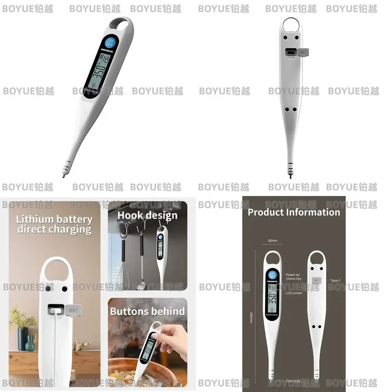for High Precision Salinity Meter 0.01% -5%/10%/26% Food Salinity Tester Salt Percentage Detector