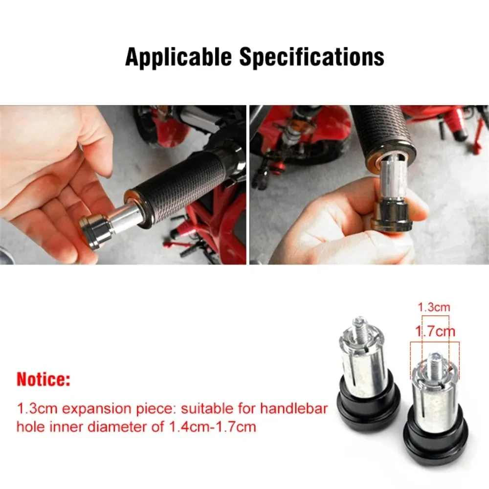 1 Pair 7/8" 22mm Motorcycle Rearview Mirrors Universal Scooter Bar End Handlebar Mirror Rear View Mirror Accessories image 6
