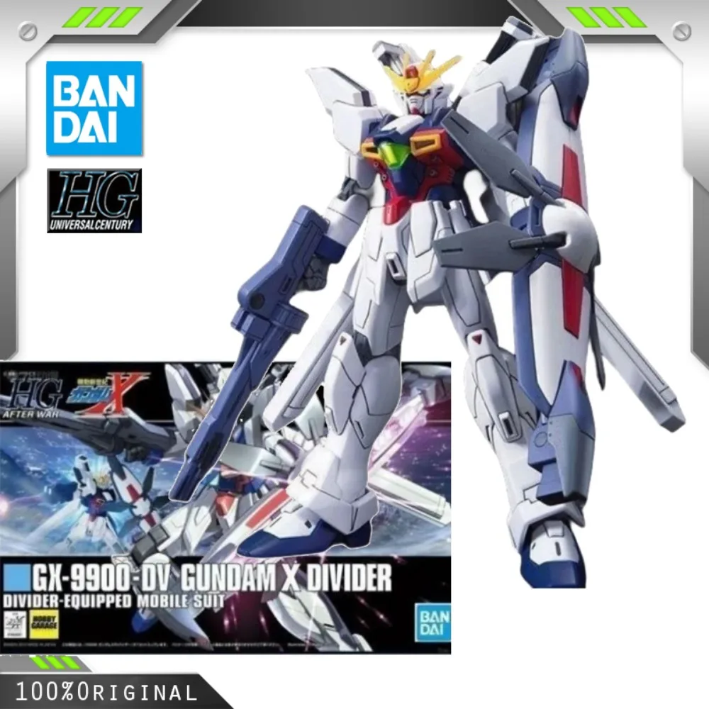 

BANDAI Anime HG 1/144 GX-9900-DV GUNDAM X DIVIDER New Mobile Report Gundam Assembly Plastic Model Kit Action Toys Figures Gift