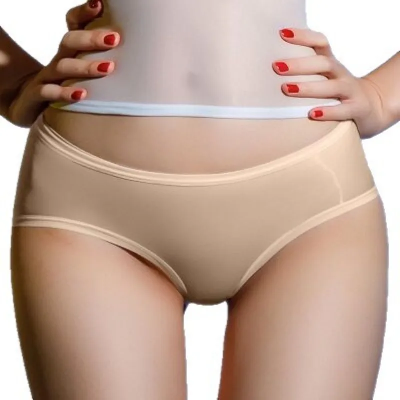 0.01 Ultra-thin Transparent Lingerie Panties Women Oil Shiny Seamless Stockings Underwear Solid High Stretchy Low Waist Briefs
