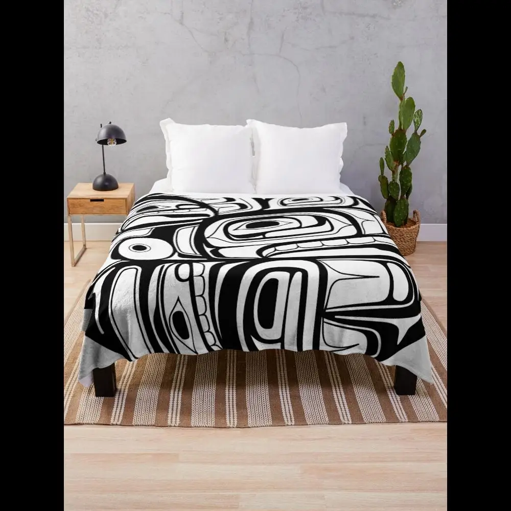 cobertor-decorativo-orca-circle-formline-com-pingente-nativo-americano-salish-blackfish