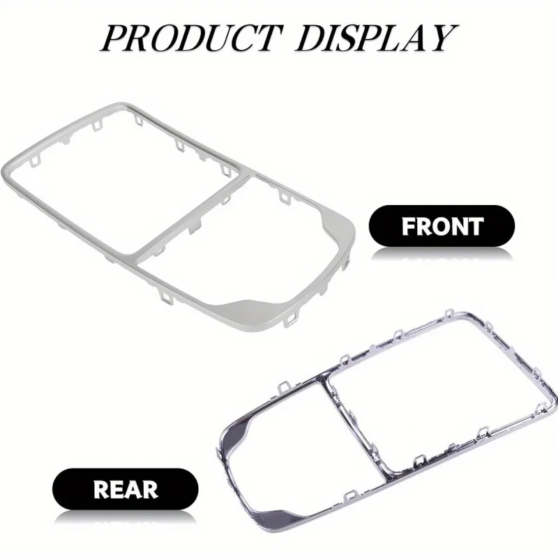 Panel de palanca de cambio de marchas para consola central, embellecedor envolvente aplicable2013-2020AudiA3 S3 RS3, marco frontal Interior cromado ABS 8V0