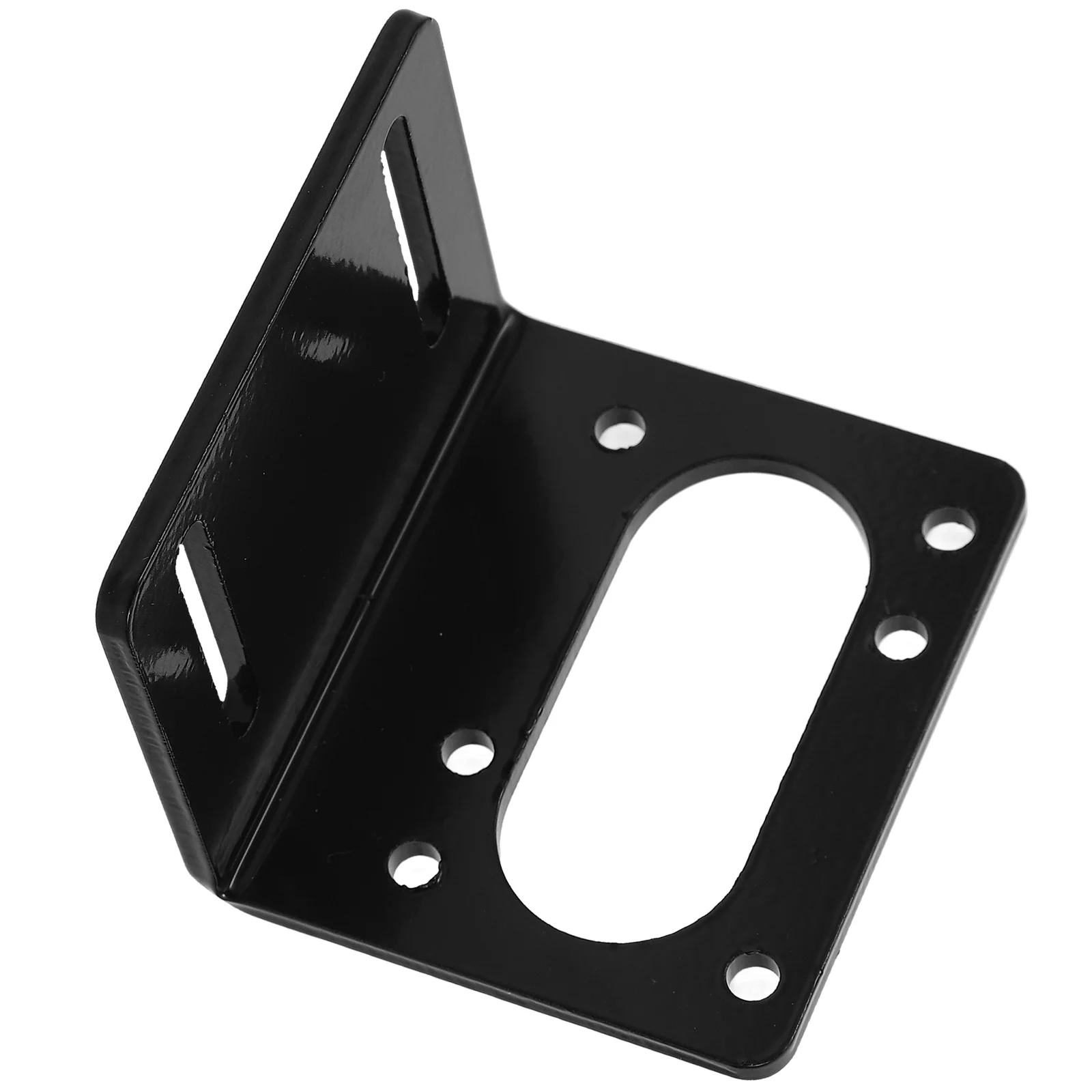 

Motor Base Mount Bracket Holder Gear Mounting Stand Steel L-shape Shaped