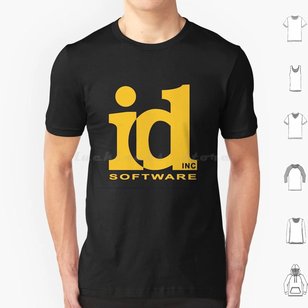 Camiseta con Logo de Software de identificación para hombre y mujer, Camiseta de algodón con estampado artesanal, Software de identificación, comandante de juegos, logotipo Retro Apogee, videojuegos, logotipo de Software de identificación