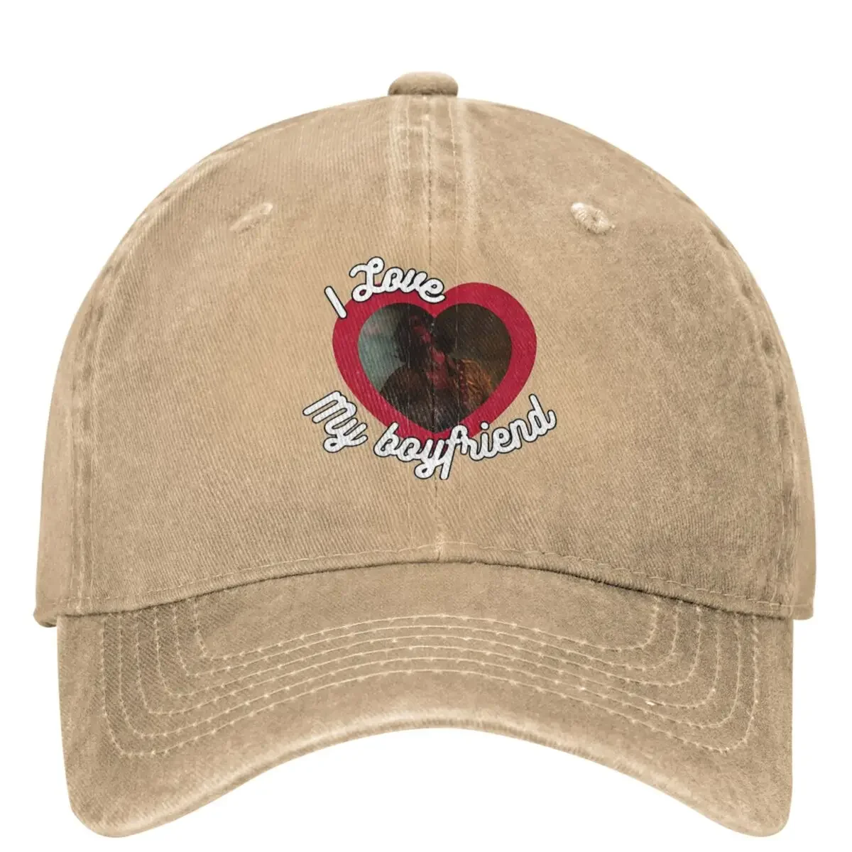 I Love My Boyfriend Baseball Cap Hozier Casual Unisex Teens Trucker Hat Sun protection Hiking Fishing Baseball Cap Birthday Gift