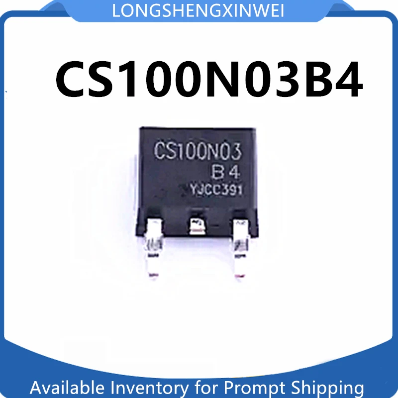 1 pz nuovo CS100N03 CS100N03B4 MOS Transistor 30 v100a protezione della batteria al litio TO-252