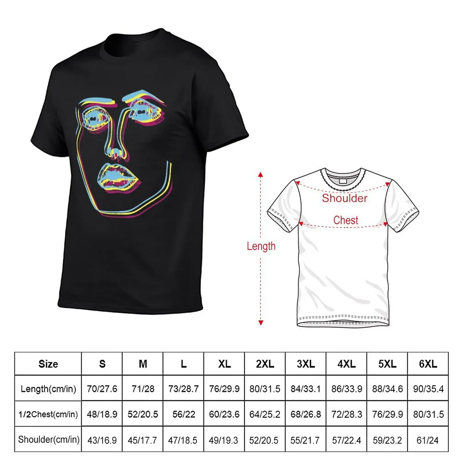 Disclosure face logo T-Shirt graphics tops mens t shirts