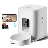 2L Smart Pet Feeder with Video Automatic Feeder Dried Dog Food Dispenser Timed Quantization WIFI Control Cat Feeder Pet Dog Bowl