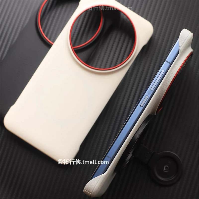 حافظة لهاتف Xiaomi 15 Ultra 14 MagSafe مغناطيسية فاخرة من جلد البولي يوريثان غطاء رفيع ورقيق بدون حدود لهاتف Xiaomi 14 Ultra Mi 15Ultra 5G