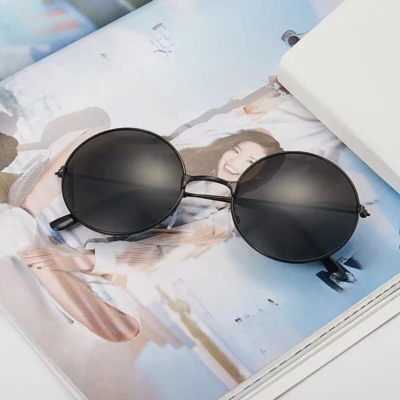 

Round Metal Sunglasses for Men Women Retro Vintage Sunglasses Fishing Glasses Leisure Glasses UV400 Gafas De Sol Hombre