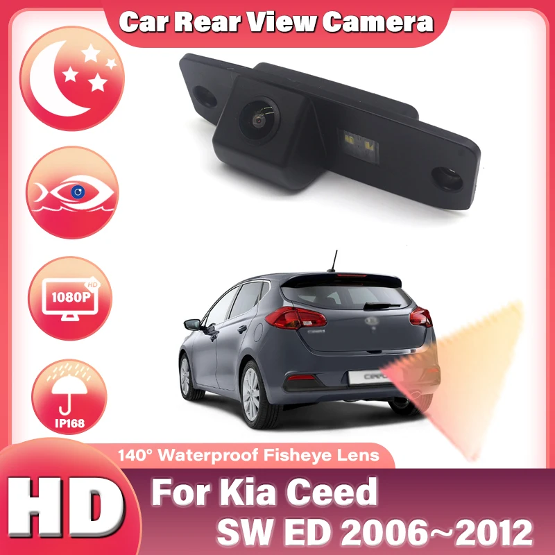 Rear View Camera HD High Quality RCA For Kia Ceed SW ED 2006 2007 2008 2009 2010 2011 2012 backup parking License Plate Camera