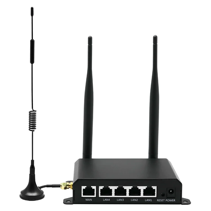 UOTEK 10M/100M 4G Router with 1 WAN and 4 LAN Port Industrial Grade Wired Router UT-9110