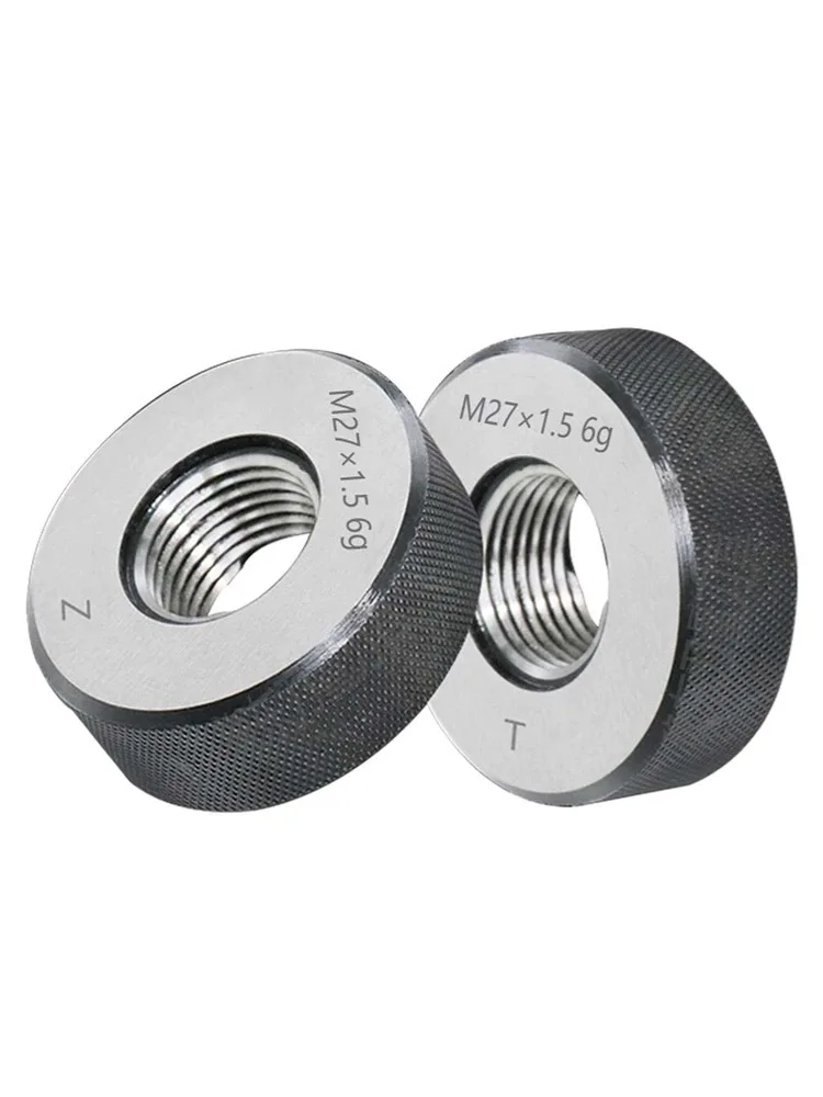 Thread ring gauge M20-M30 GO/NO GO Gage Metric Gauge accuracy Precision external Screw Tool 2pcs Measuring Tool
