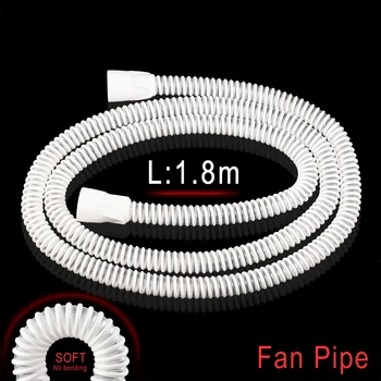 1,8 m weiches, faltbares 15-mm-CPAP-Lüfterrohr für bürstenloses Radial gebläse DC ws7040 Lüfter für vzbot hevort 3D-Drucker