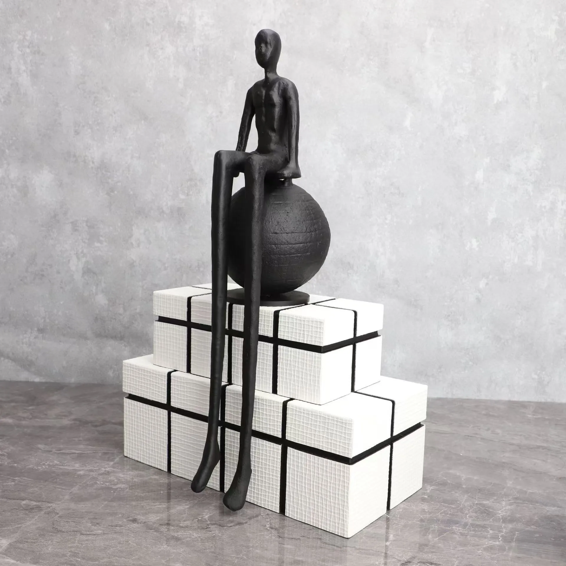 Character model room ornament TV cabinet study office figure home living room decoration modeling