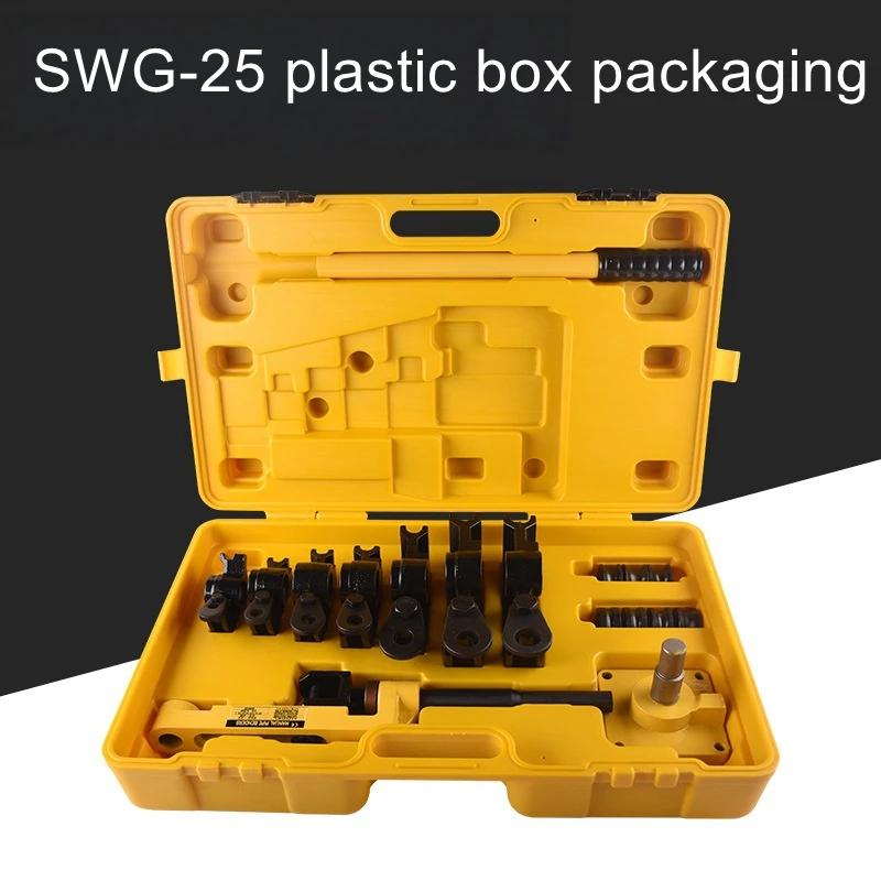 SWG-25 أداة ثني الأنابيب اليدوية أنبوب ثني الأنابيب أنبوب حديد، أنابيب نحاسية، أنابيب فولاذية، آلة ثني أنابيب الألومنيوم على شكل حرف U #3