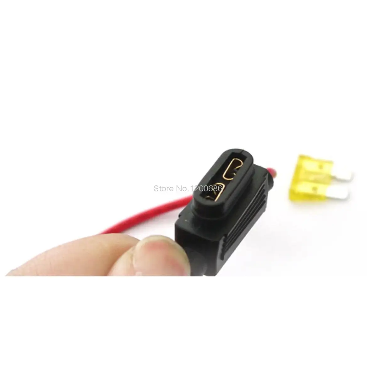 20A Water resistant Blade Fuse Holder  In-Line Fuse Holder