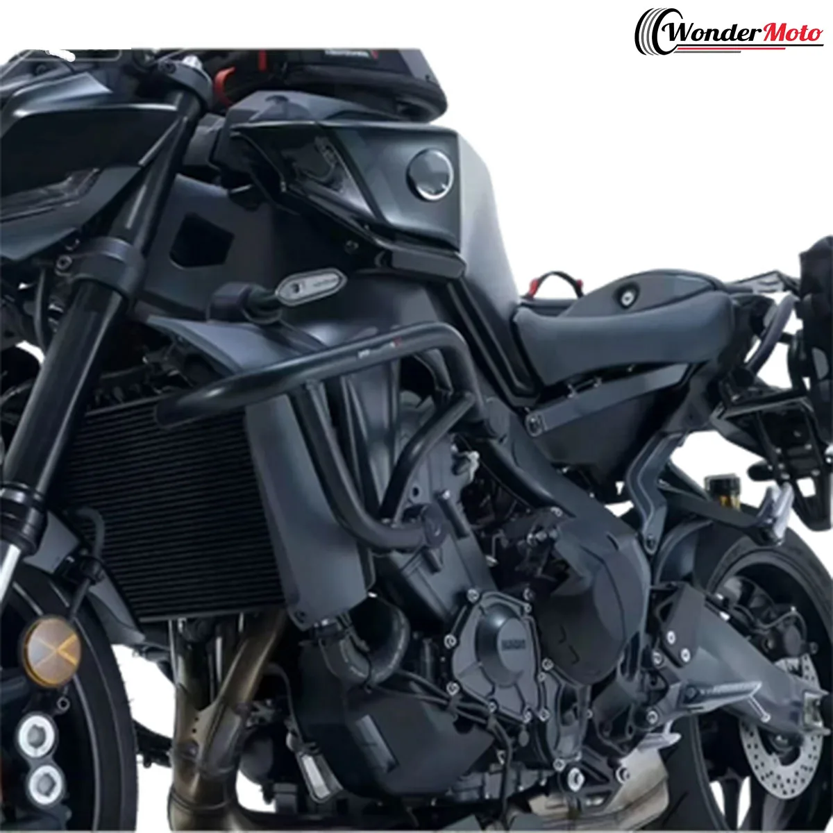 

Защитная дуга (крэшбар) для мотоцикла YAMAHA MT09 SP/AMT 2023-2026, защита двигателя, рамы, для трюков и аварийных ситуаций