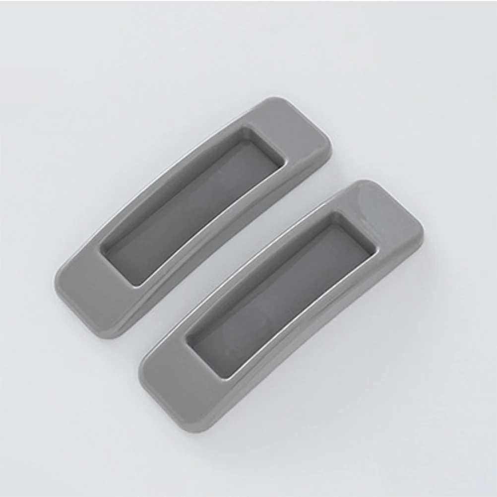 

4pcs Adhesive Door Window Handle Multi-Functional Cabinet Knob Abs Material Durable Stick Design Refrigerator Drawer Pulls