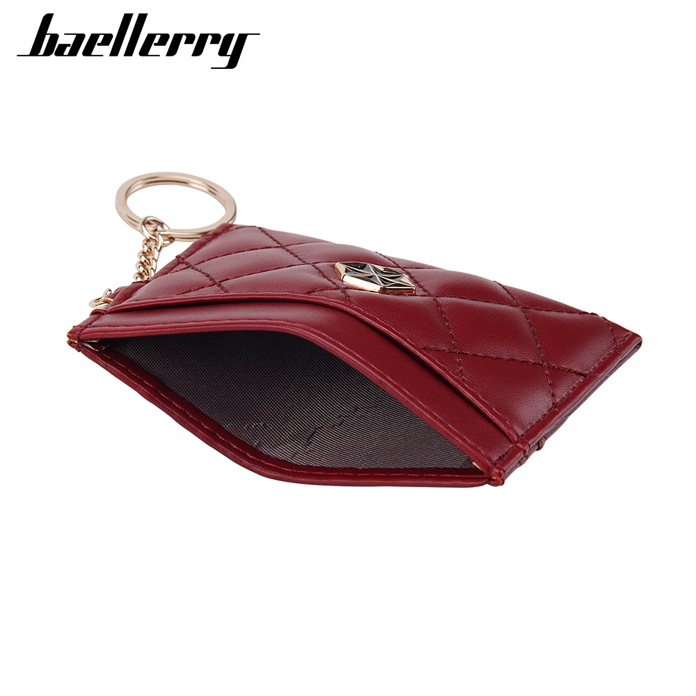 New Short Women Card Bag Wallets Mini Slim Credit Card Holder Simple Female Purse Luxury Brand Card Clips Women's Wallet